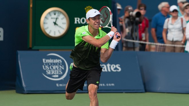 Daniel Nestor at 2014 Rogers Cup. 