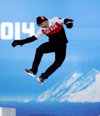 Sochi Olympics Medals Ceremony Speedskating Men