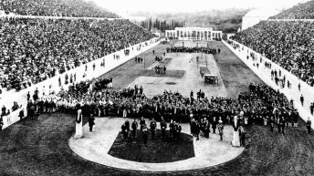 Cérémonie d'ouverture des Jeux d'Athènes 1896