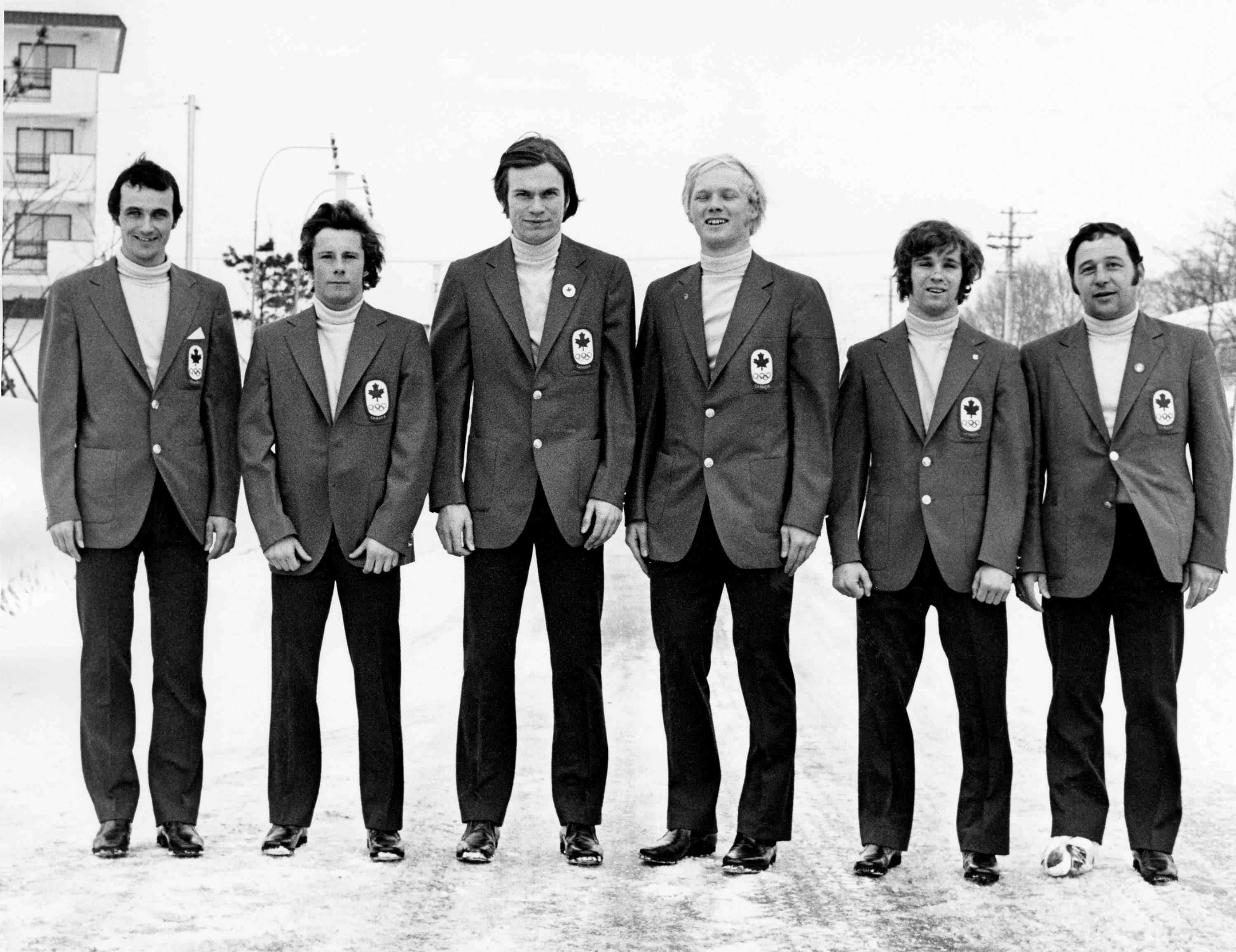 L'équipe du saut à ski