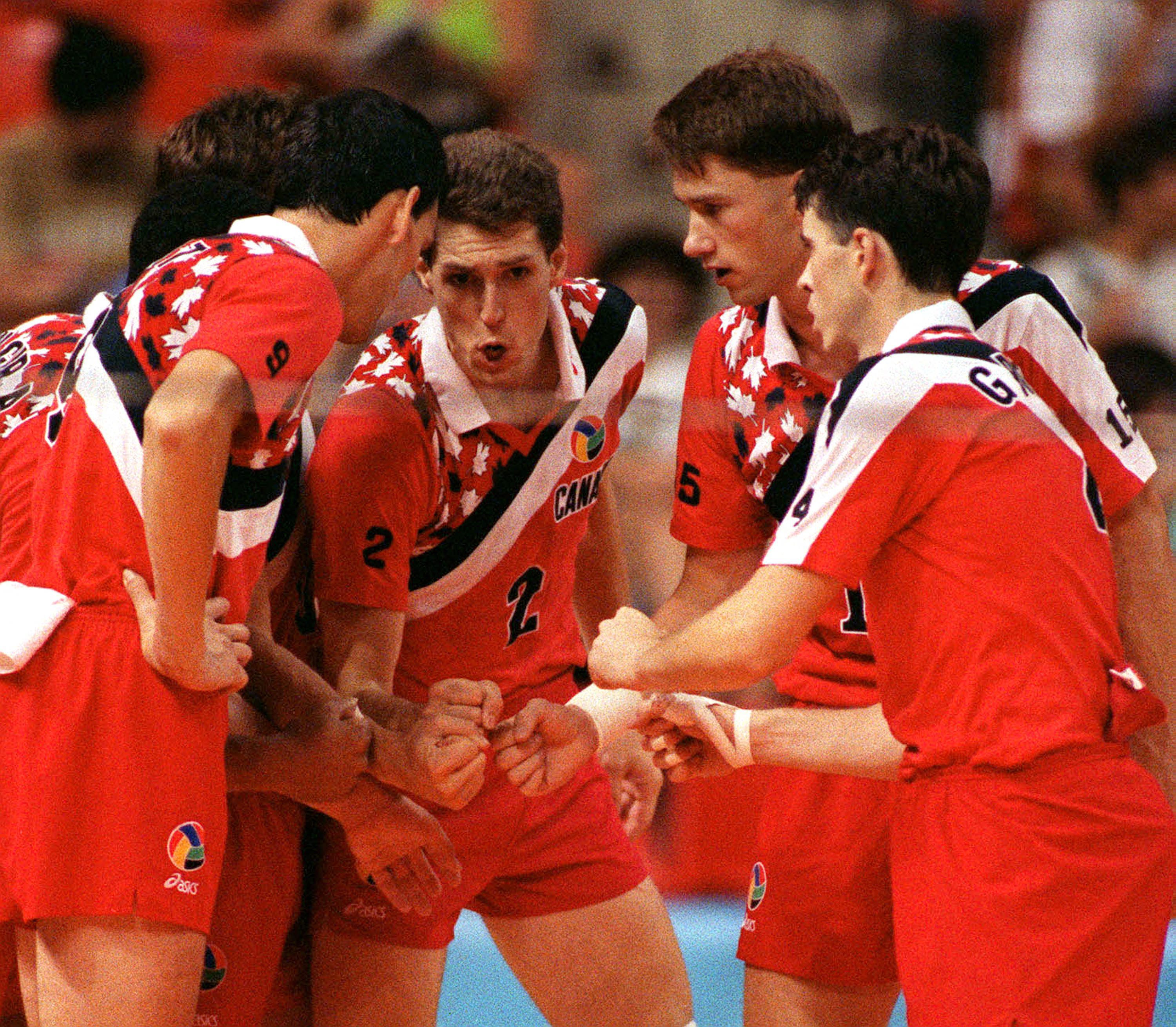 L'équipe du volleyball masculine