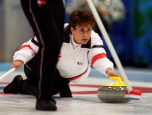 Sandra Schmirler Photo : La Presse Canadienne