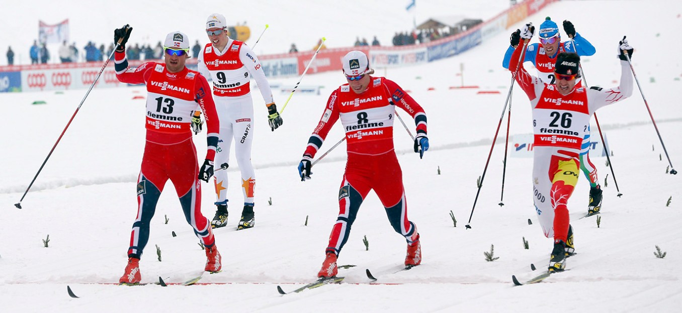 Petter Northug, Eirik Brandsdal, Alex Harvey Petter Northug, Eirik Brandsdal, Alex Harvey