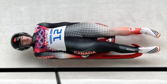 Kimberley McRae Sochi Olympics Luge Women Kimberley McRae / Presse Canadienne