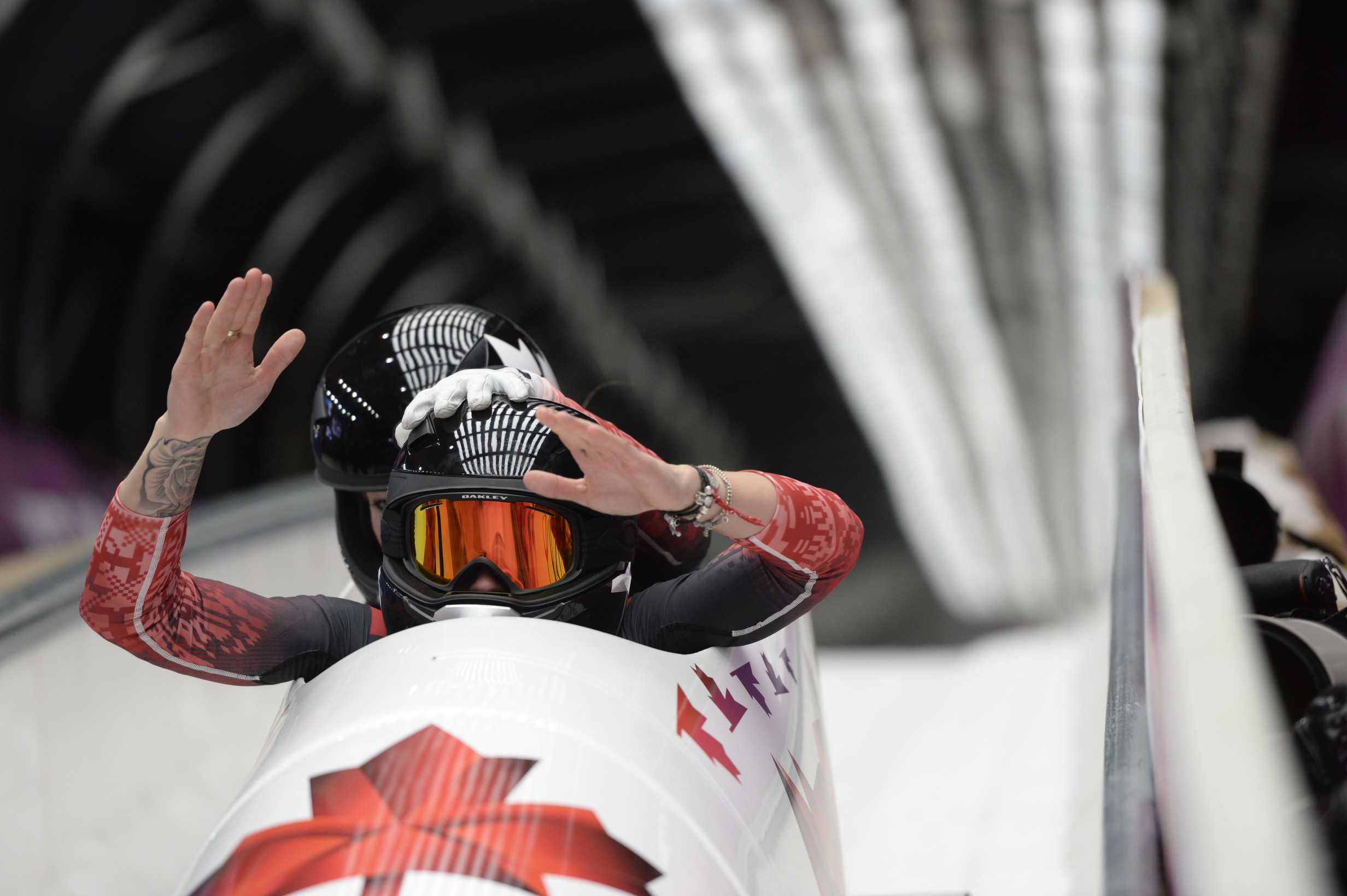 Kaillie Humphries et Heather Moyse