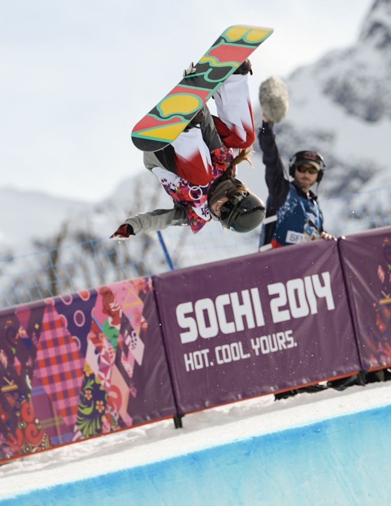 Surf des neiges - demi-lune