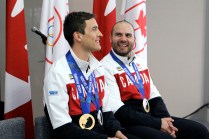 Denny Morrison et Jan Hudec