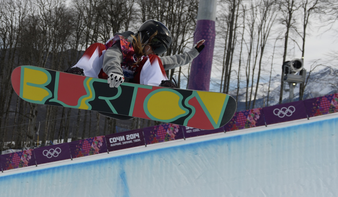 Surf des neiges - demi-lune