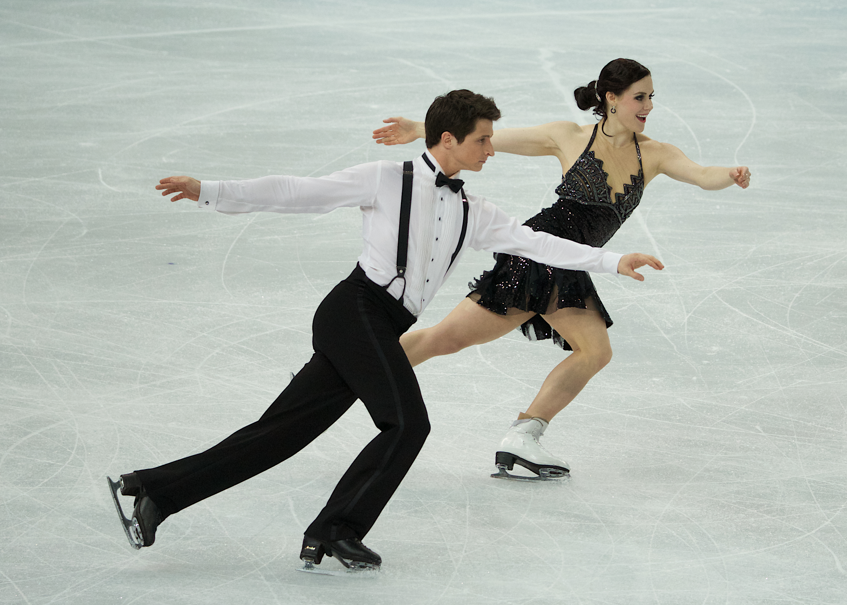 Tessa Virtue et Scott Moir