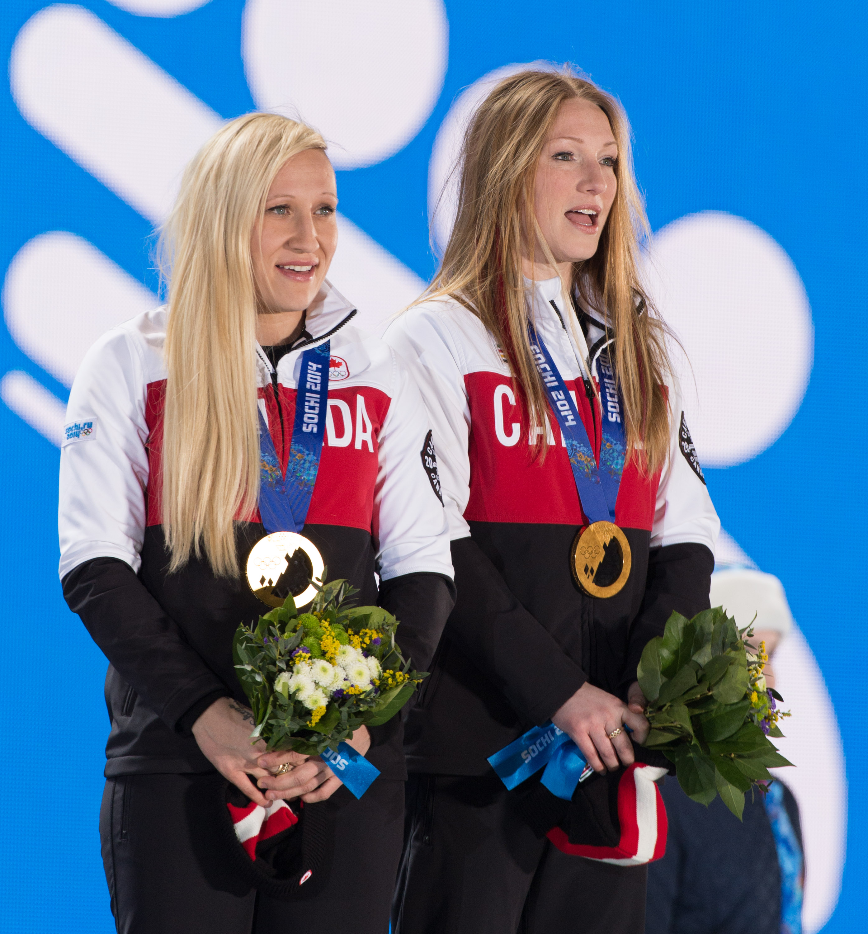 Kaillie Humphries et Heather Moyse