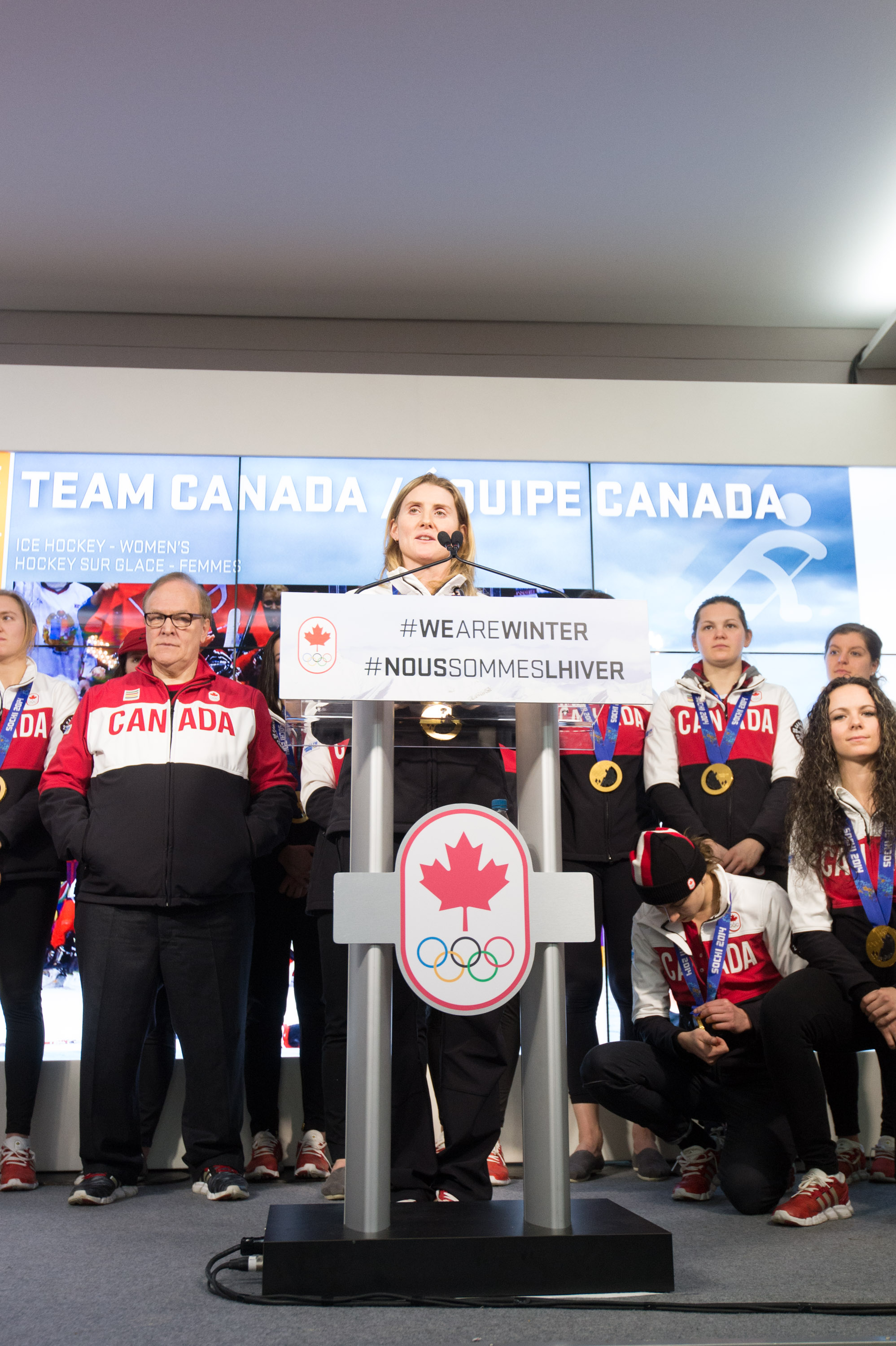 Célébration des médaillés