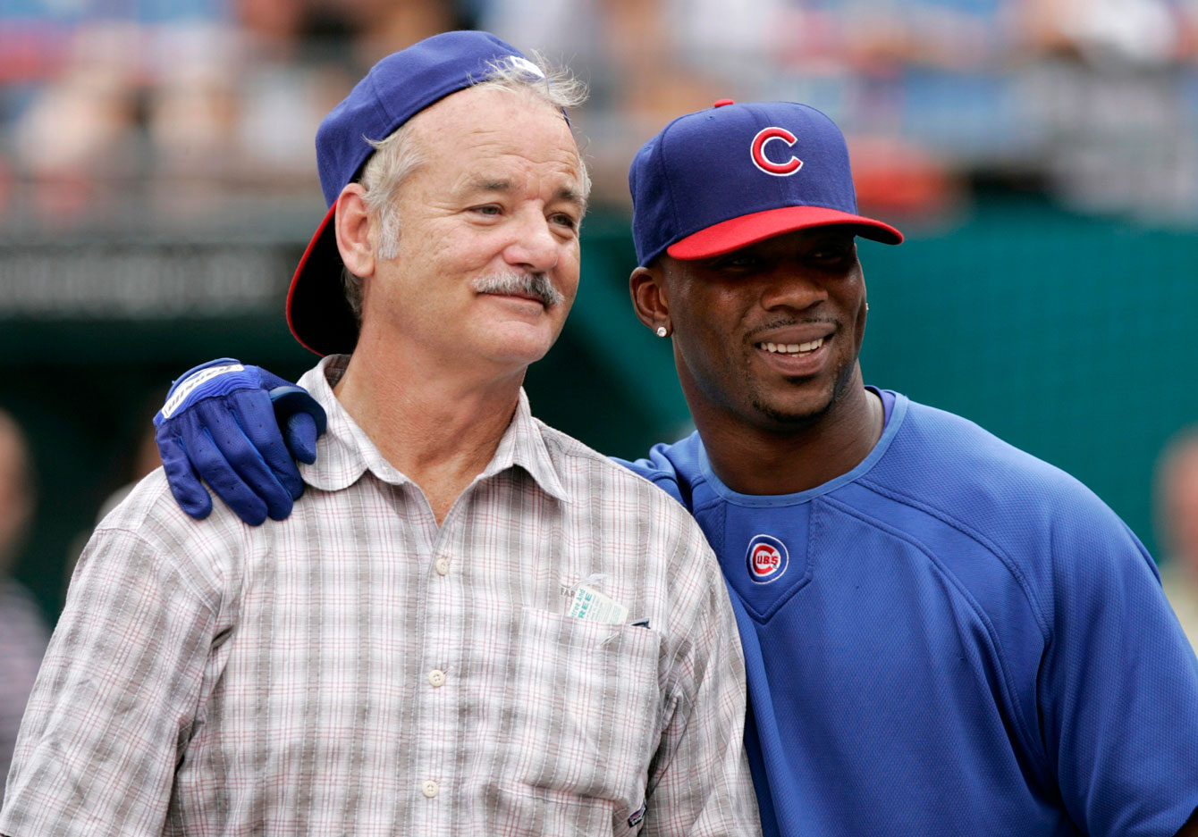 Bill Murray et Craig Monroe. Photo : PC