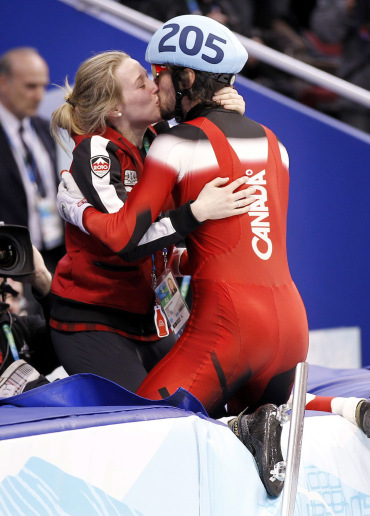 Charles Hamelin et Marianne St-Gelais
