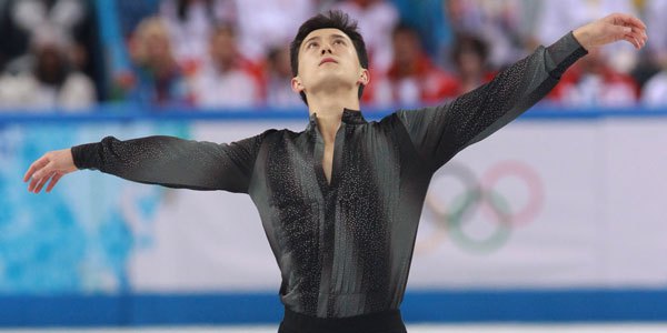 Patrick Chan lors de son programme court