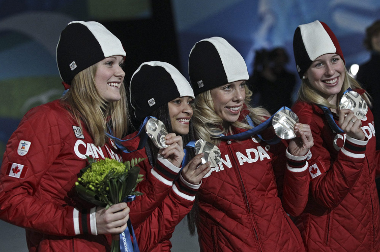 Jessica Gregg, Kalyne Roberge, Tania Vicent et Marianne St-Gelais