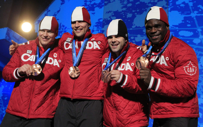 Lyndon Rush, Chris LeBihan, Dave Bissett, Lascelles Brown