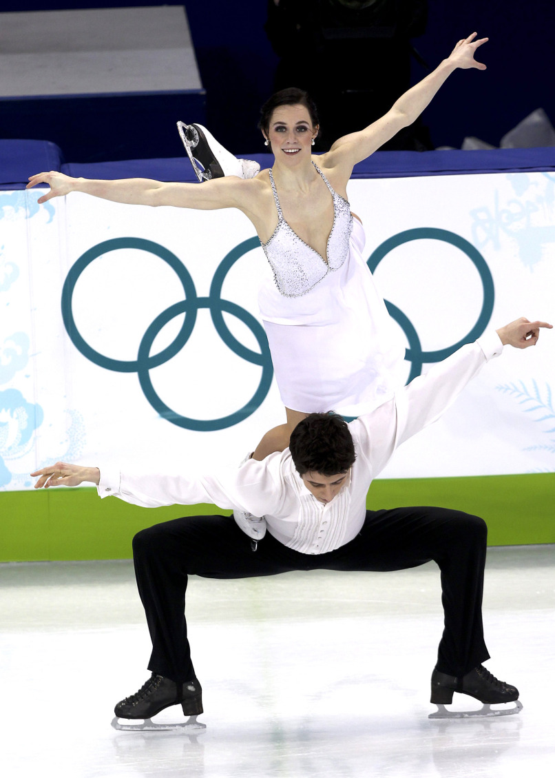 Tessa Virtue et Scott Moir