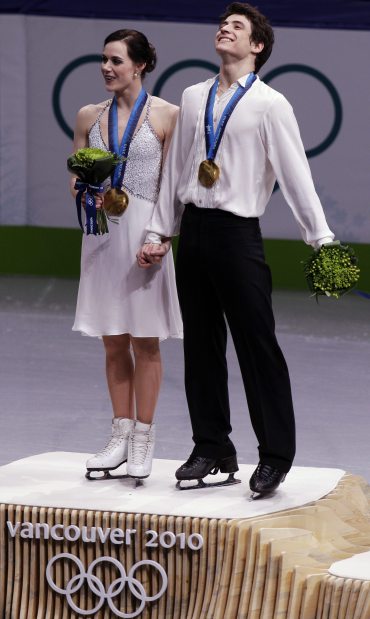 Tessa Virtue et Scott Moir