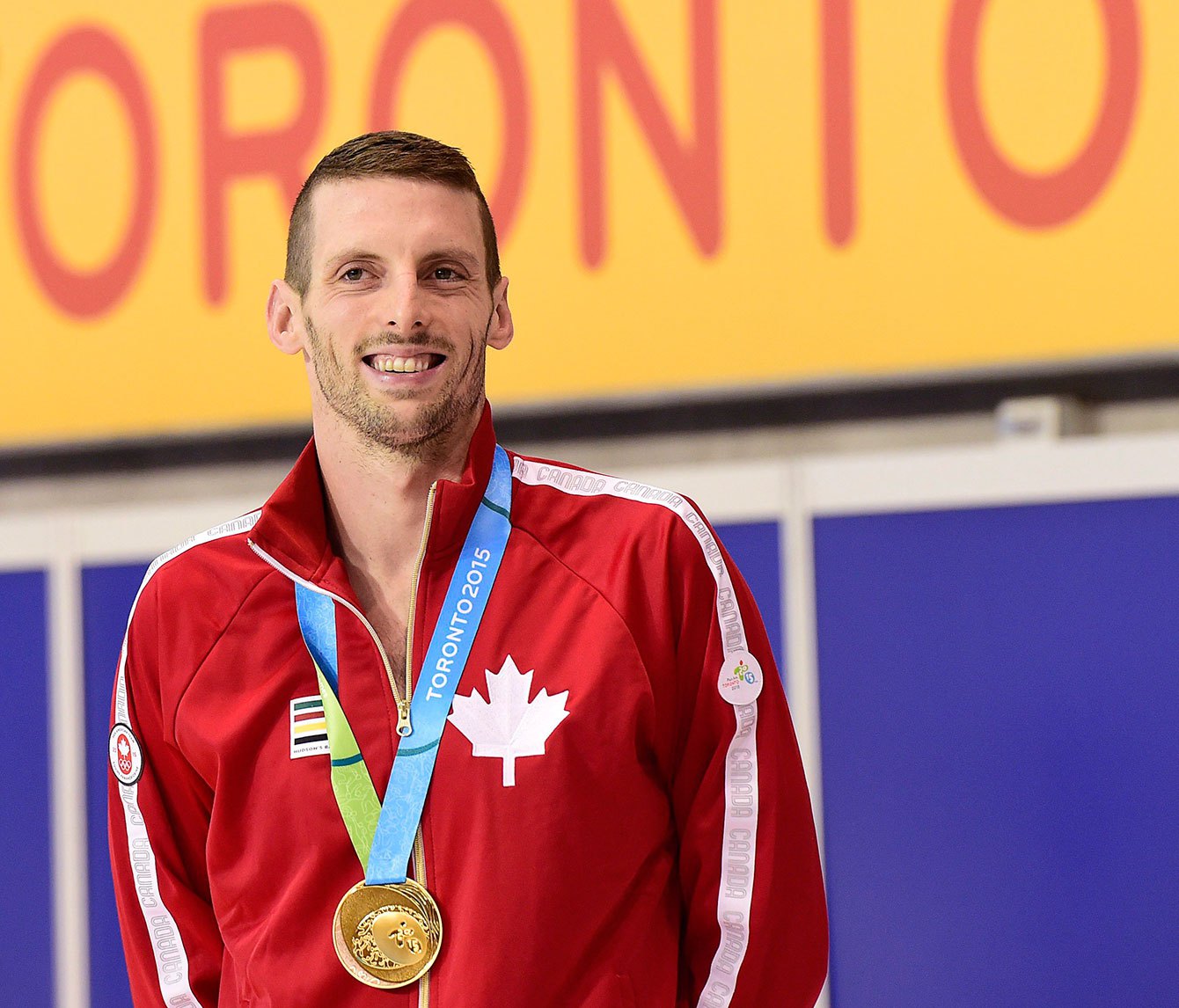 Ryan Cochrane - or aux Jeux panaméricains de Toronto 2015, 400m et 1500m style libre.