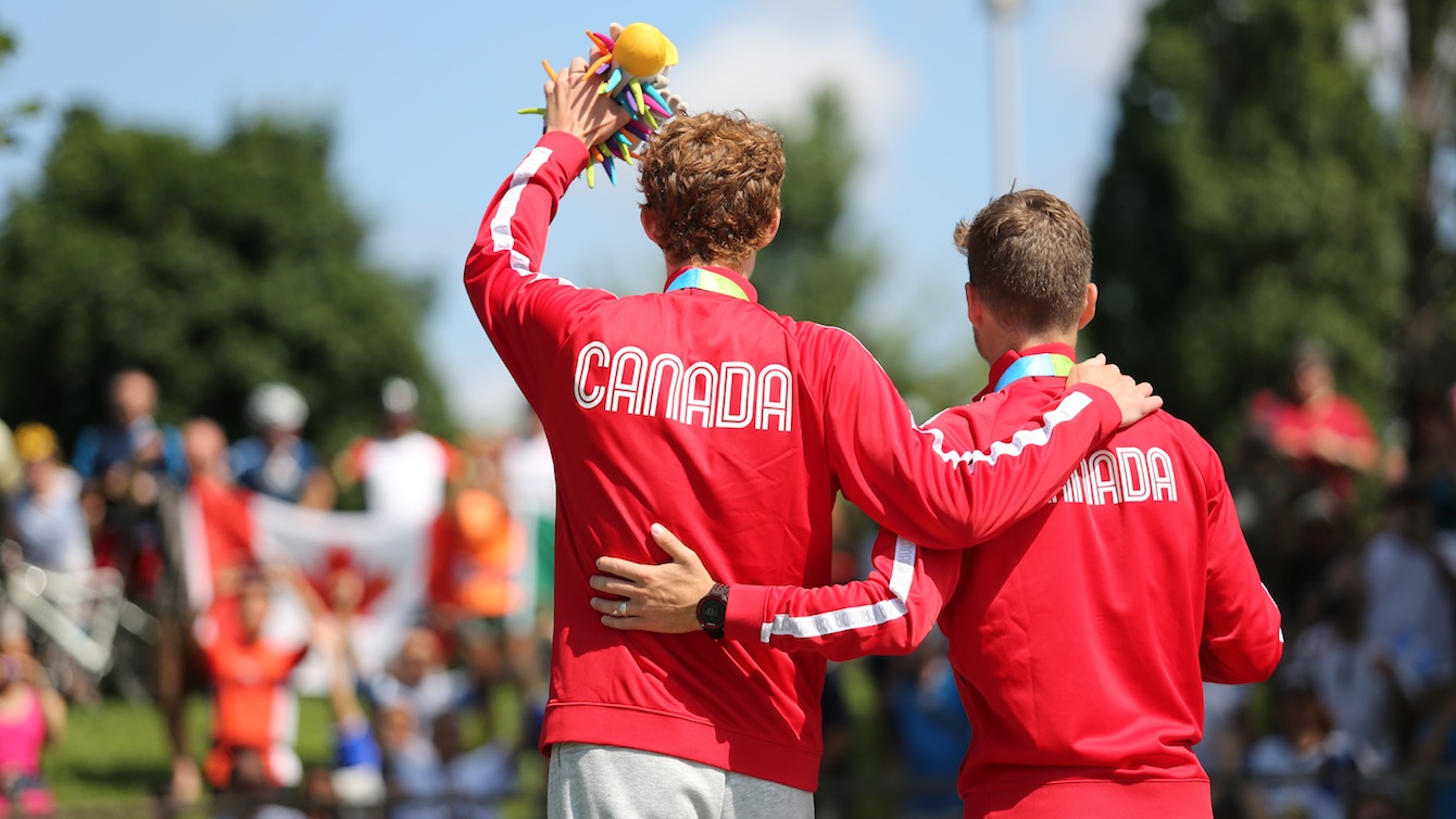 Evan Dunfee et Inaki Gomez