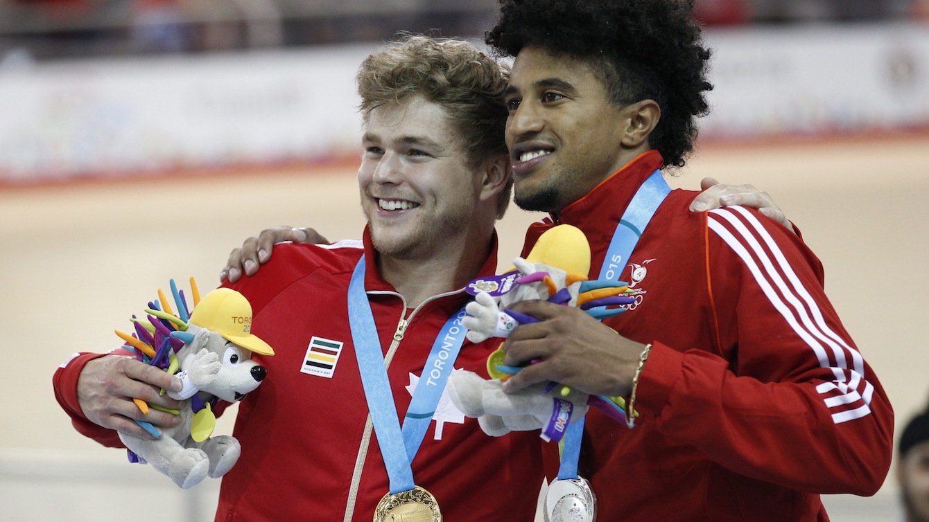 Cyclisme sur piste – Sprint individuel. Photo par Michael P. Hall