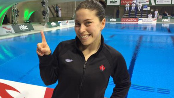 Roseline Filion Roseline Filion, à la Série mondiale de plongeon de Londres, où elle a remporté l’or à la plateforme de 10 m.