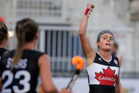 thea-culley Thea Culley célèbre après avoir inscrit un but contre la République dominicaine