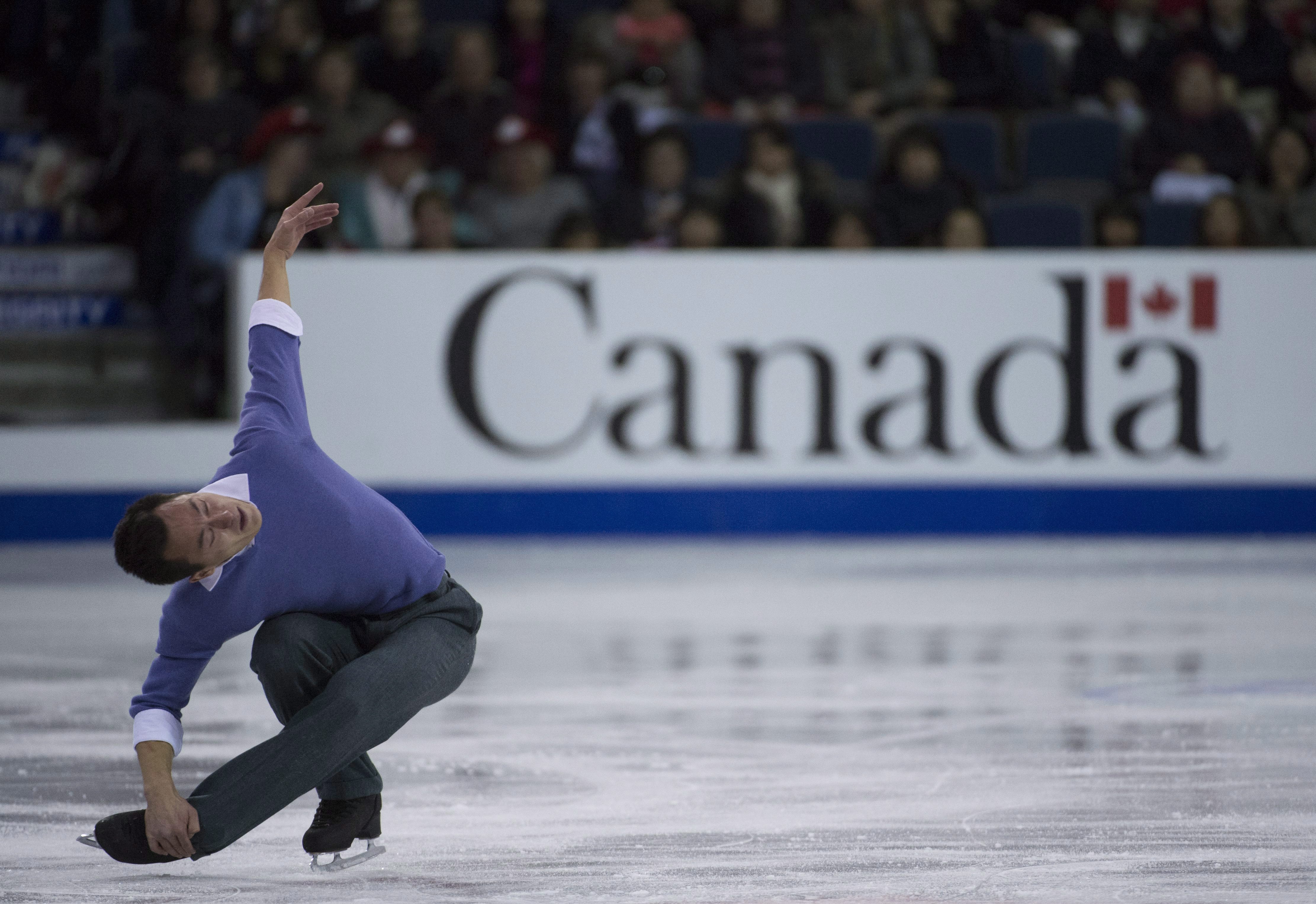 Patrick Chan (Crédit photo: THE CANADIAN PRESS/Jonathan Hayward)