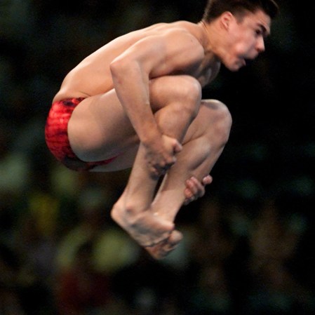 DESPATIE Alexandre Despatie lors des Jeux olympiques de Sydney, en 2000. (Photo : CP)