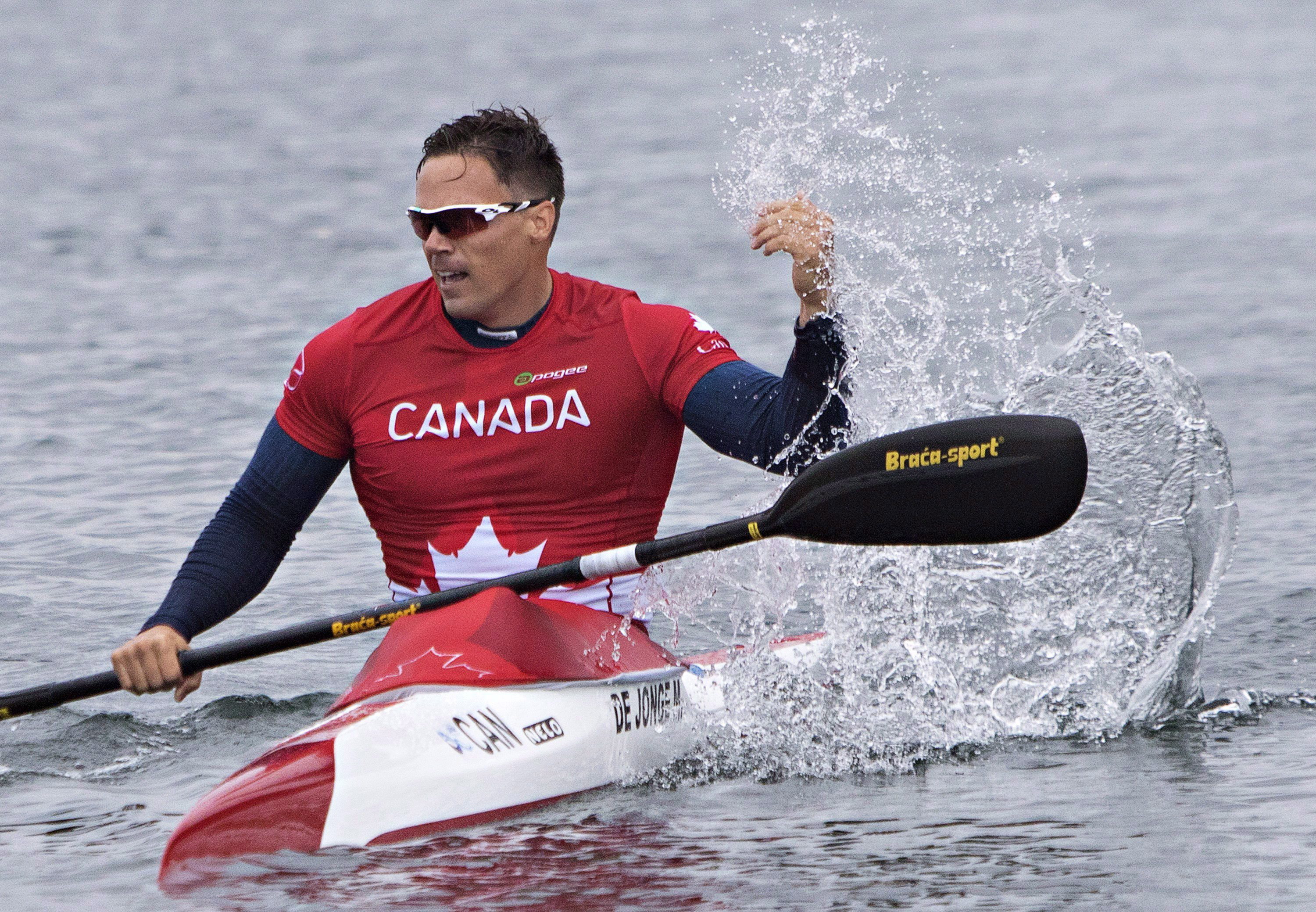 Mark de Jonge aux Jeux panaméricains de Toronto en 2015.