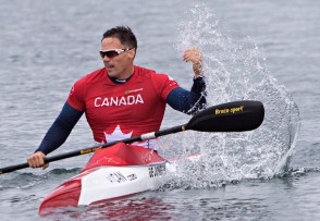 de Jonge Mark de Jonge aux Jeux panaméricains de Toronto en 2015.