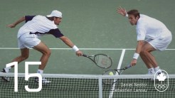 Jour 15 - Sébastien Lareau et Daniel Nestor : Sydney 2000. tennis (or)