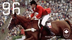 Jour 96 – Michel Vaillancourt: Montréal 1976, sport équestre (argent)