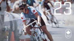 Jour 23 - Steve Bauer : Los Angeles 1984, cyclisme (argent)