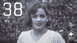 Jour 38 – Ethel Catherwood : Amsterdam 1928, saut en hauteur (or)