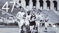 Jour 47 - Phil Edwards : Los Angeles 1932, athlétisme (bronze)