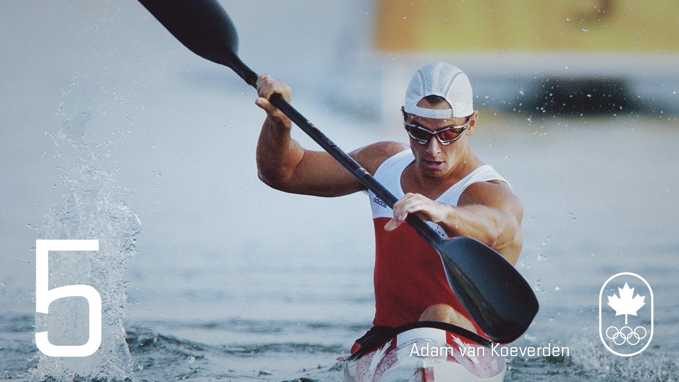 Jour 5 - Adam van Koeverden : Athènes 2004, kayak (or)
