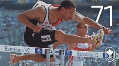 Jour 71 – Mark McKoy: Barcelone 1992, 110m haies (or)