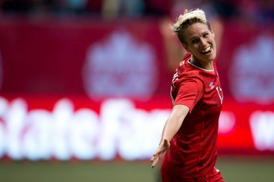 Sophie Schmidt, Canada c. Allemagne, le 18 juin 2014.