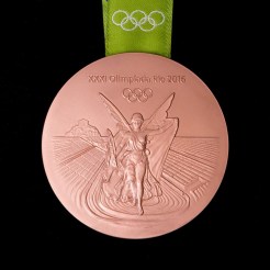 Médaille de bronze de Rio 2016 - Arrière