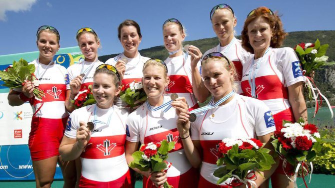 Huit de pointe féminin qualifié pour les olympiques