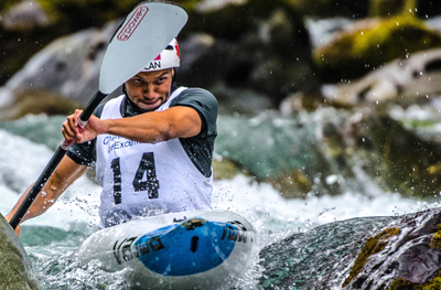 Michael Tayler aux Nationaux de Canoë Kayak Canada 2016 ( Photot : Canoë Kayak Canada)