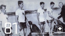 Jour 81 – Équipe de quatre des hommes: Melbourne 1956, aviron (or)