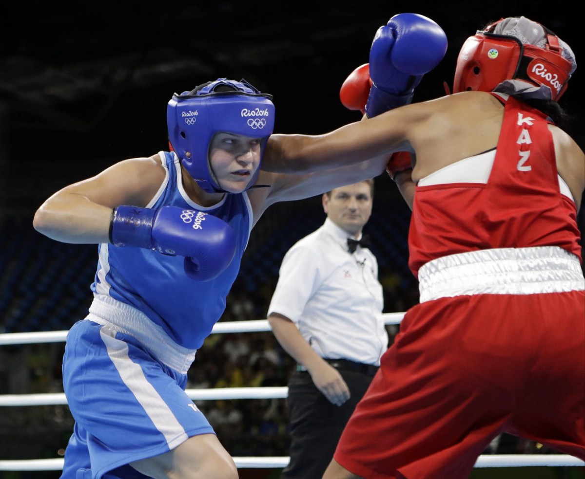 Ariane Fortin a été éliminée dès son premier combat à Rio.