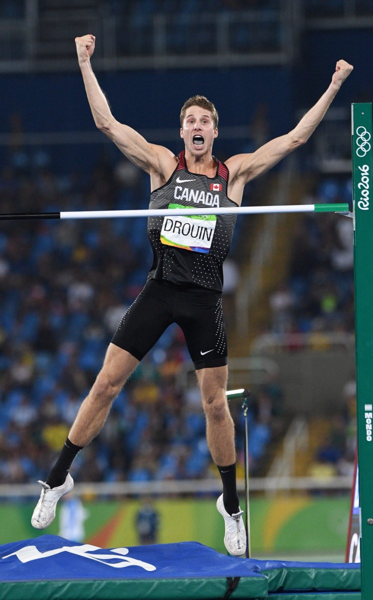 Equipe Canada - saut en hauteur - athletisme - Derek Drouin - Rio 2016