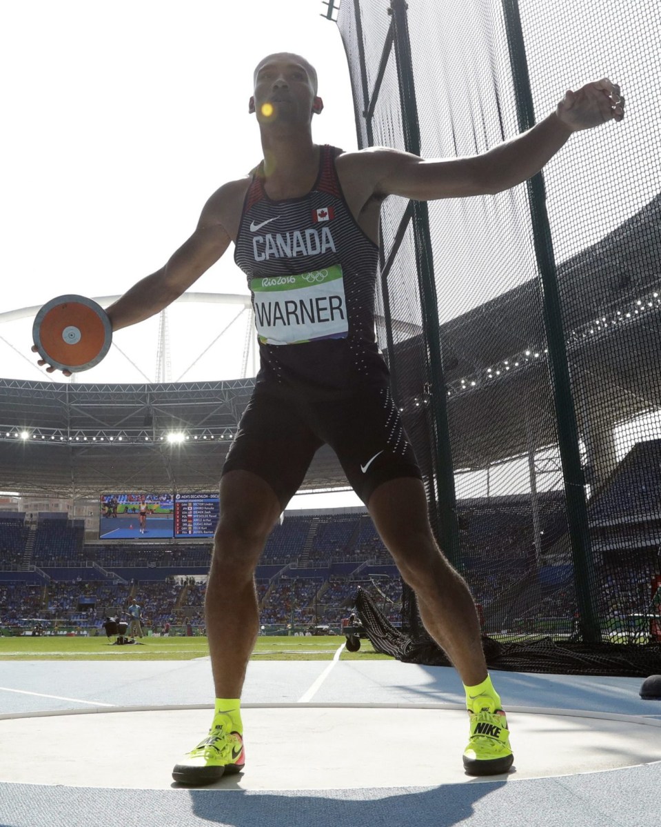 Equipe Canada - decathlon - Damian Warner - Rio 2016