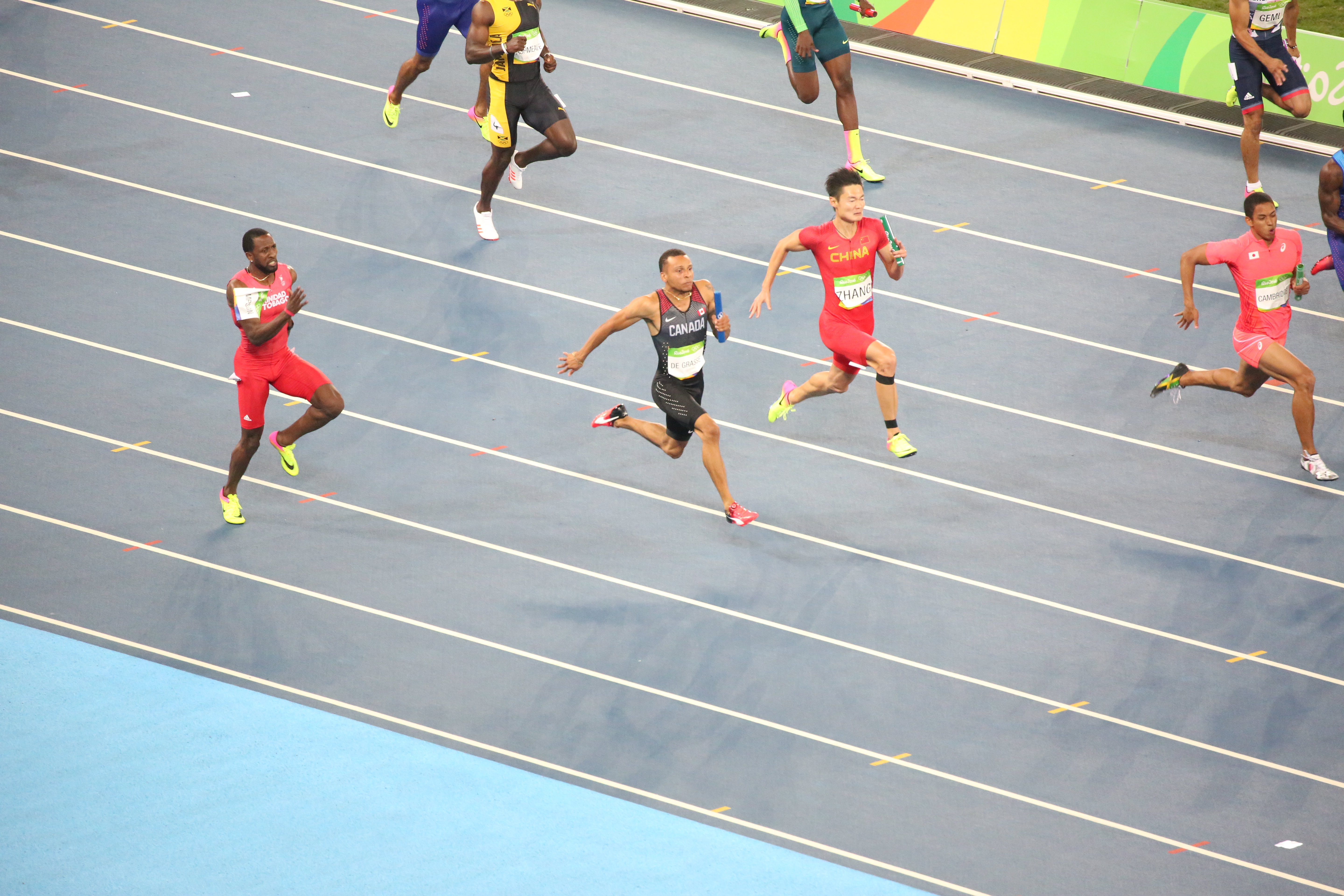 Equipe Canada - athletisme - Andre De Grasse - Rio 2016