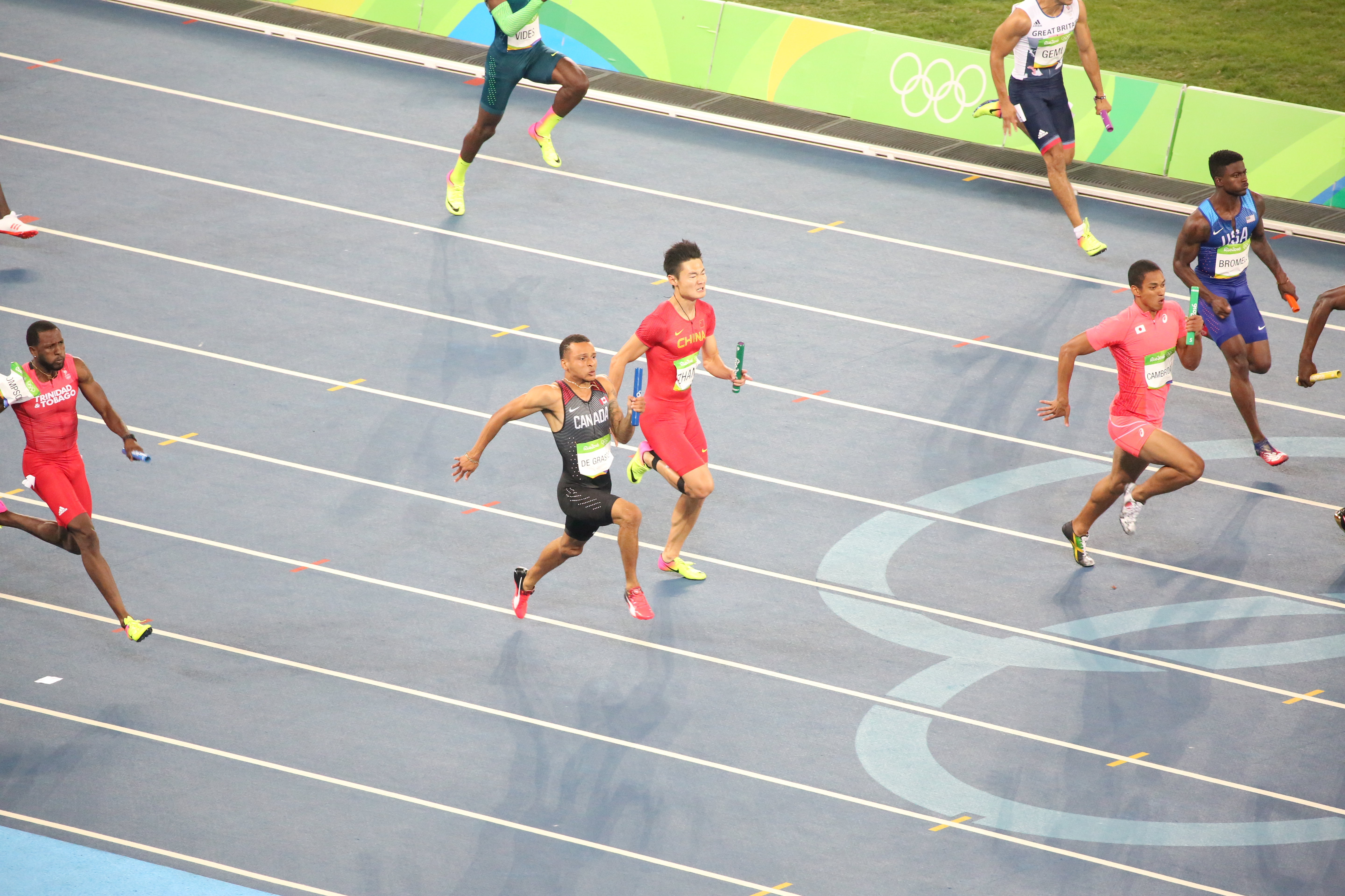 Equipe Canada - athletisme - Andre De Grasse - Rio 2016