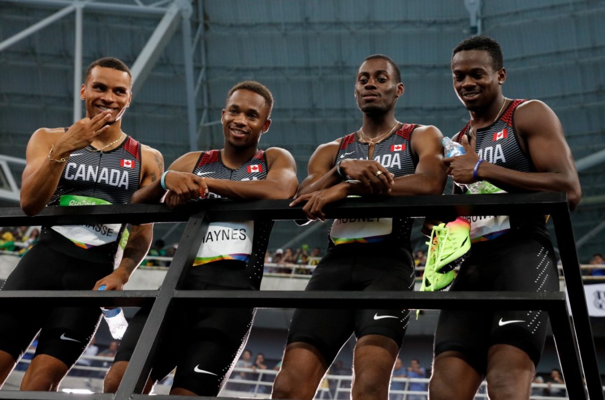 Rio 2016: Hommes - Relais 4 x 100 m