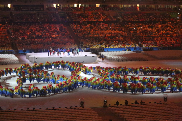 Cérémonie de clôture des Jeux olympiques de 2016, à Rio. Photo : COC